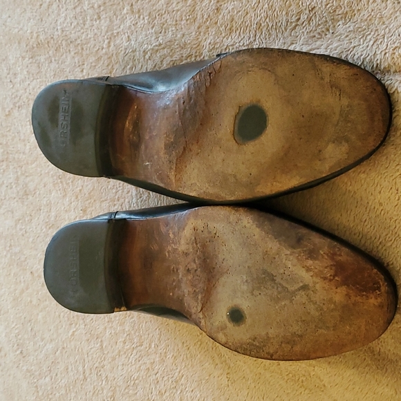 Florsheim Black Leather Slip On Loafer Shoes Men's 10 1/2 3E - Picture 4 of 5